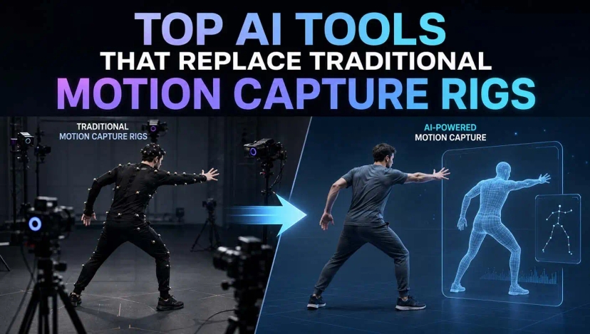 Top AI Tools That Replace Traditional Motion Capture Rigs